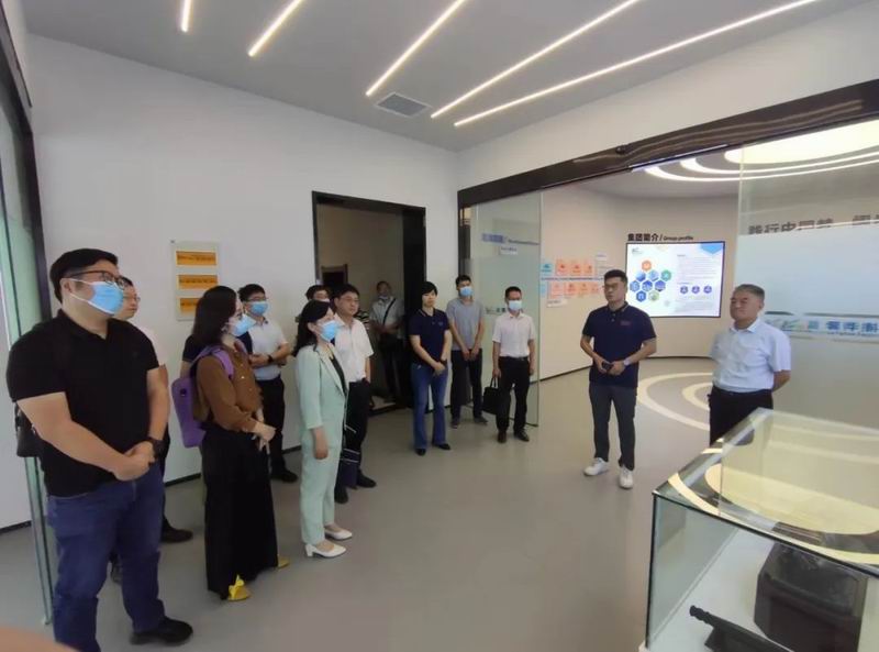 龙门实验室专家一行莅临db真人旗舰科技集团考察交流